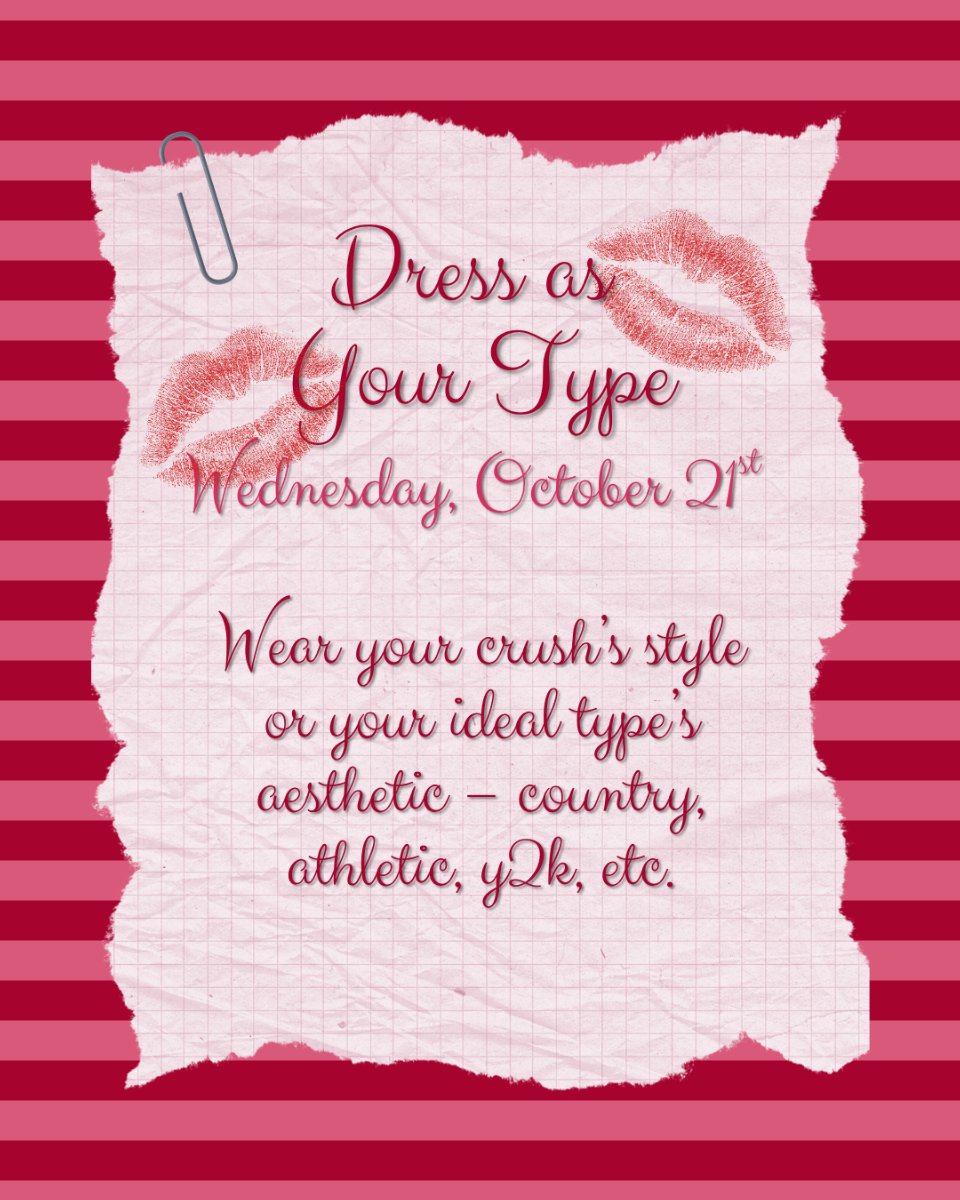 Homecoming Spirit Week Wednesday Graphic